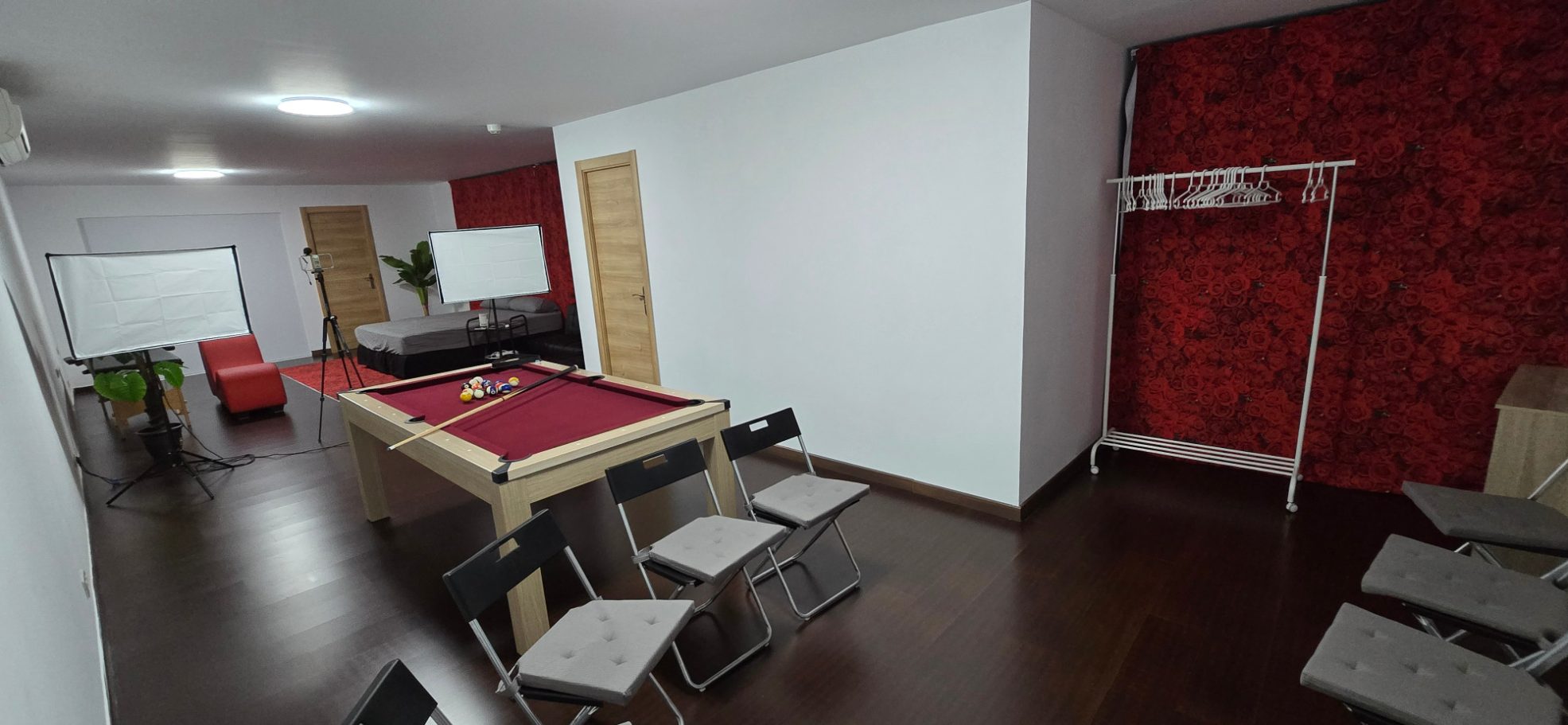 Plató con ciclorama